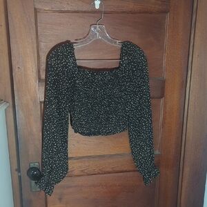 Black and Gold Women's Top